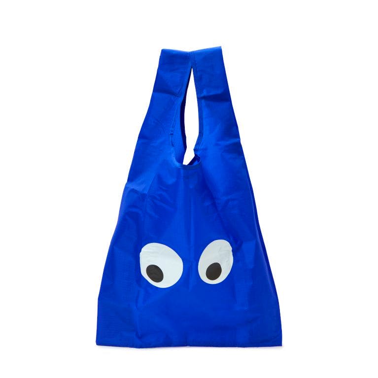 Baggu Exclusive Reusable Tote Bag in Blue Eye Print, £19