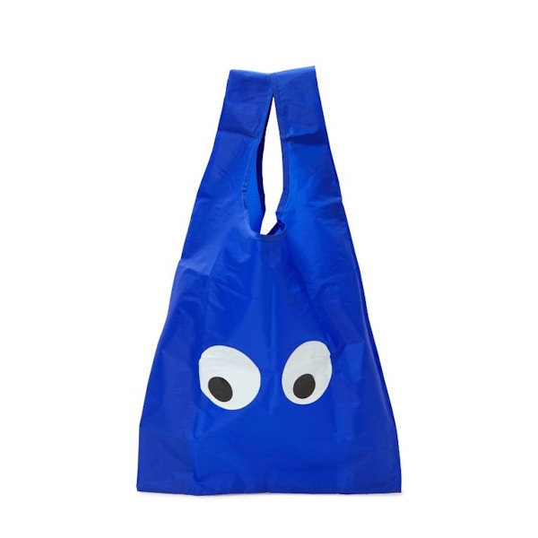 Baggu Exclusive Reusable Tote Bag in Blue Eye Print, £19