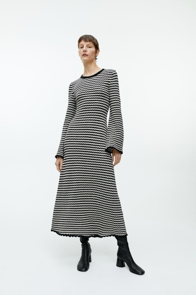 Arket Long-Sleeved Knitted Dress, £89