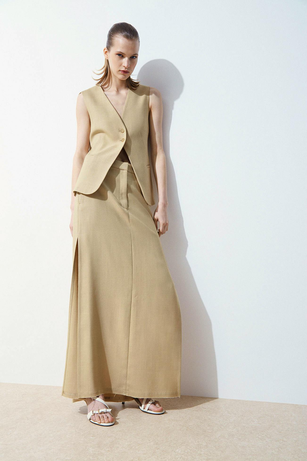 Cos The High-Slit Maxi Pencil Skirt, £150