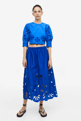 Embroidered Skirt