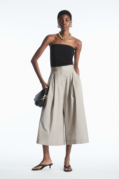 Pleated Tailored Culottes £79