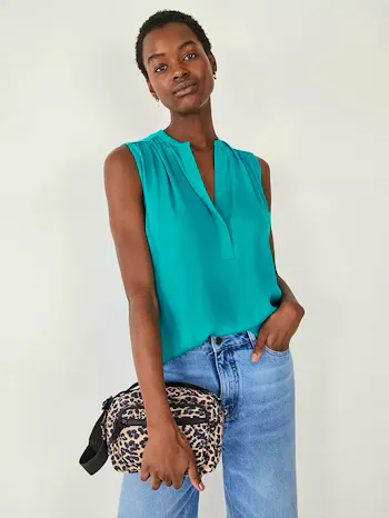 Kyla V-Neck Blouse