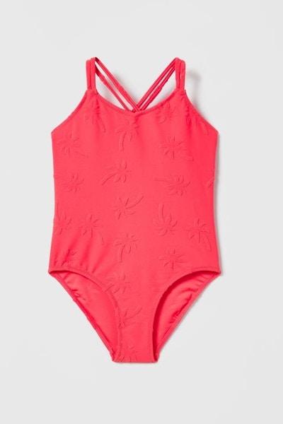 Zara Palm Tree Jacquard Swimsuit, £16.99