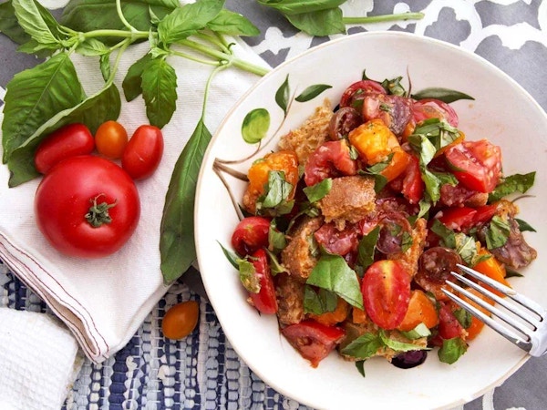 Tomato And Bread Salad) Recipe