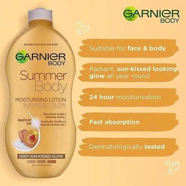 Garnier Summer Body Gradual Tan Moisturiser, £9.99
