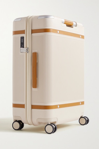 Paravel Aviator Grand Vegan Leather Trimmed Suitcase, £530