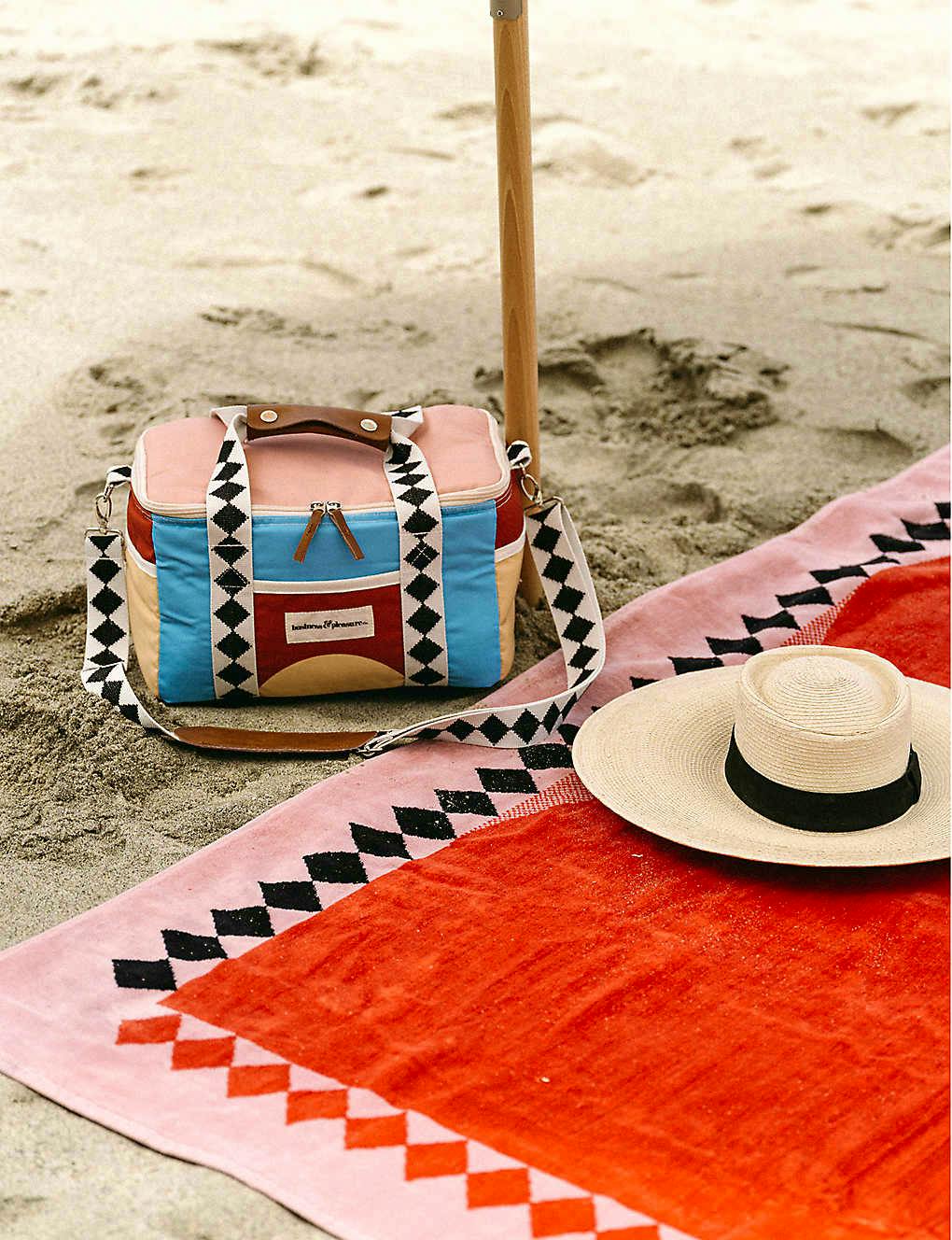 Business & Pleasure Co The Premium Graphic-Print Canvas Cooler Bag, £65