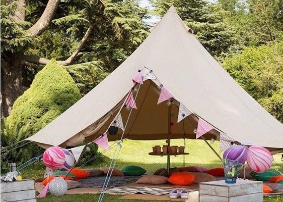 Bell Tent Boutique Fireproof Pro Canvas Bell Tent, £659.99