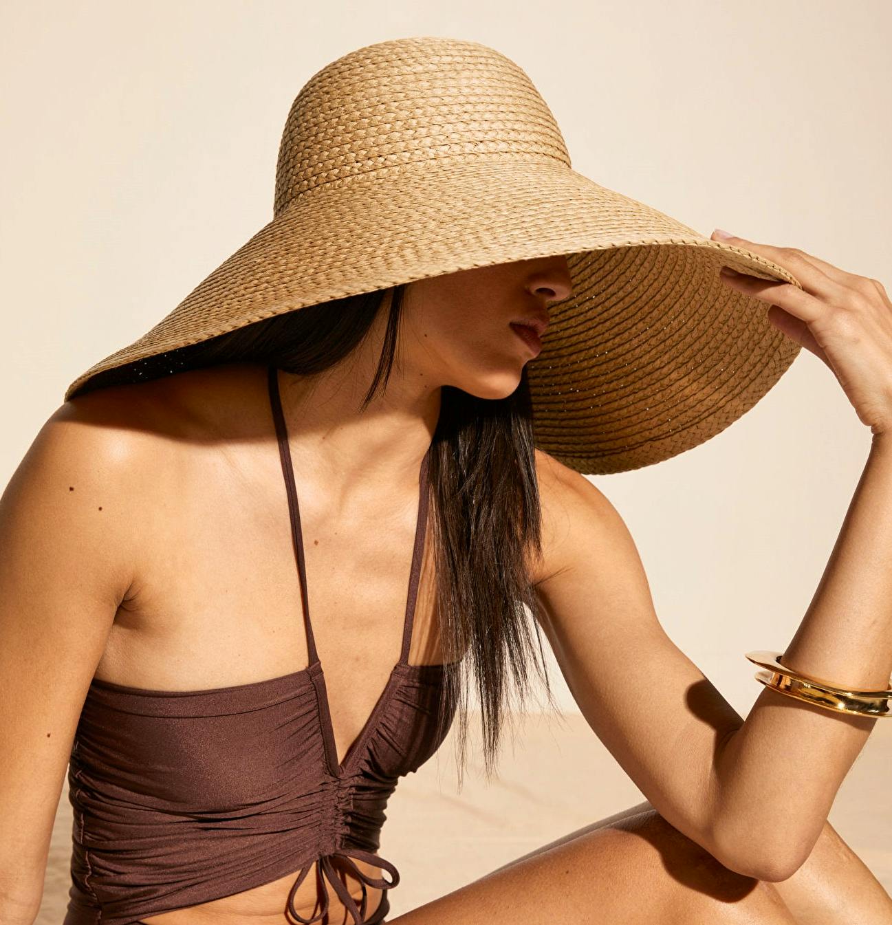 & Other Stories Wide Brim Straw Hat, £40