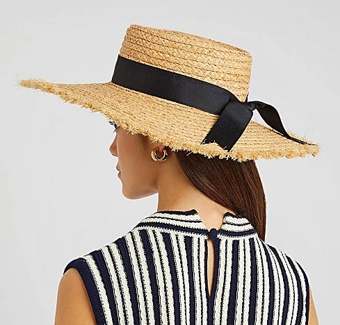 Lack Of Colour The Ventura Sand Woven Raffia Hat, £80