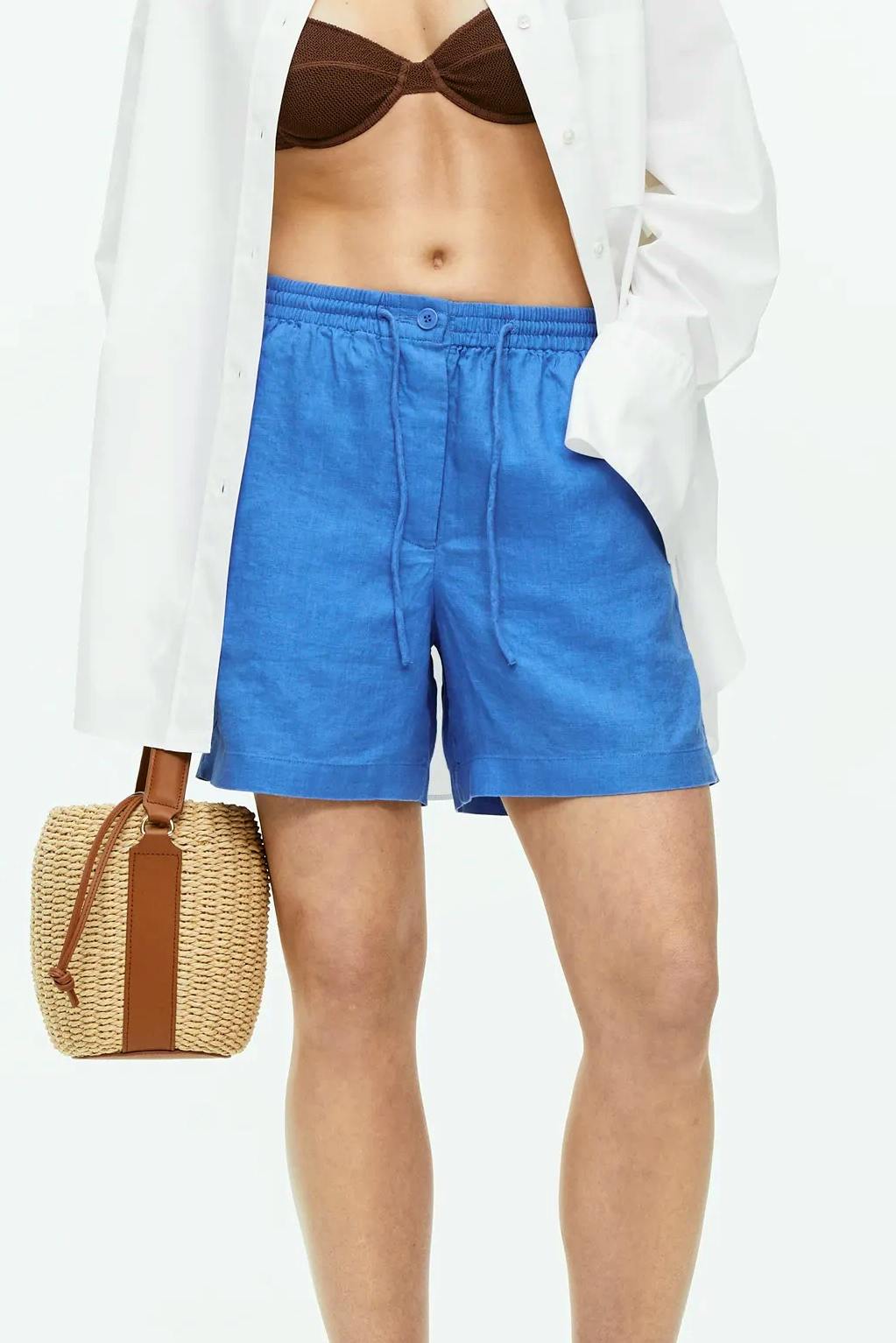 Arket Linen Drawstring Shorts, £45