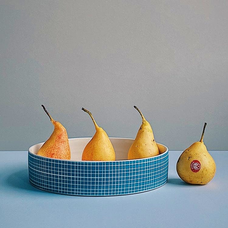 By The Line Pottery Porcelain Wide Serving Dish, £85