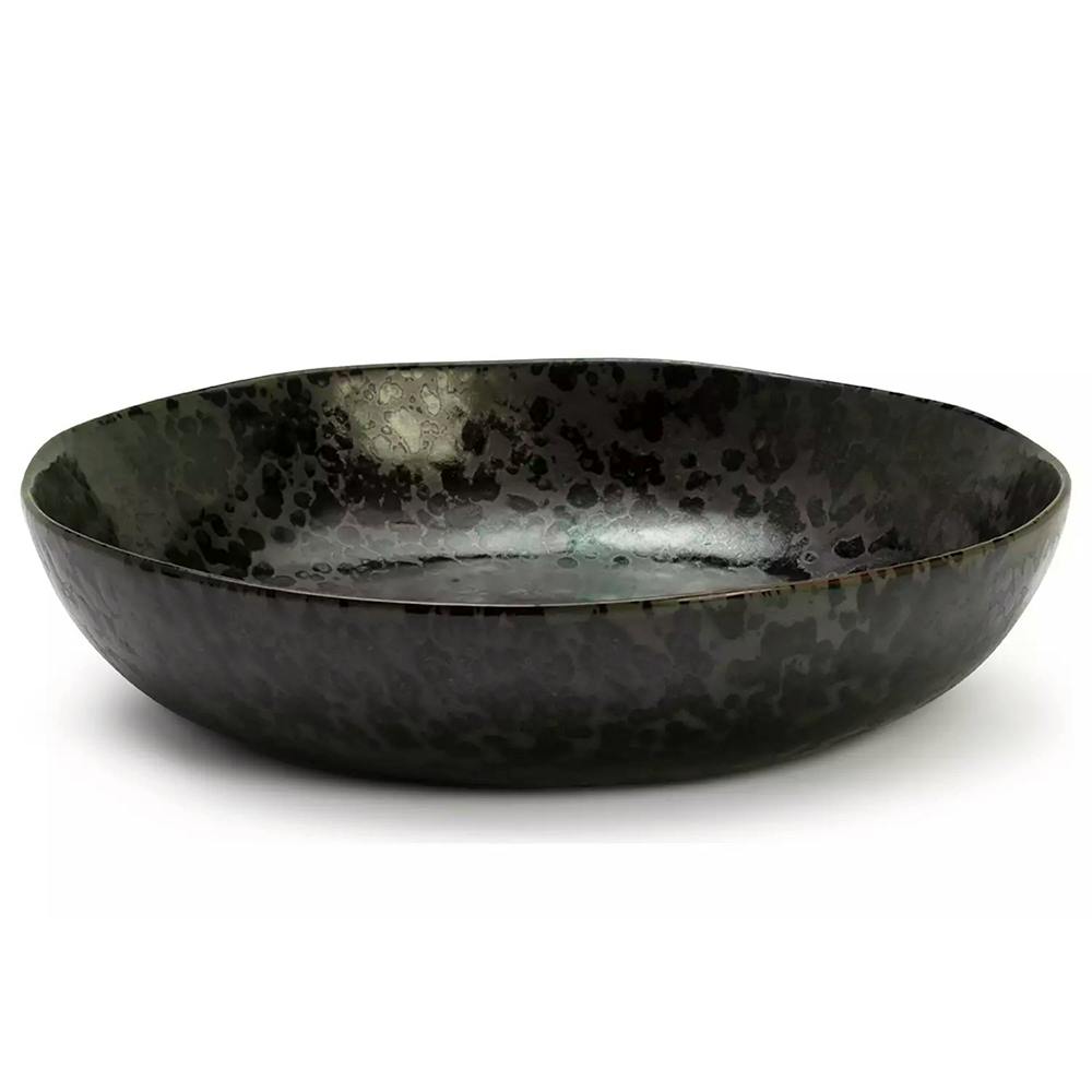 Habitat Habitat Preto Stoneware Serving Bowl - Black, £20