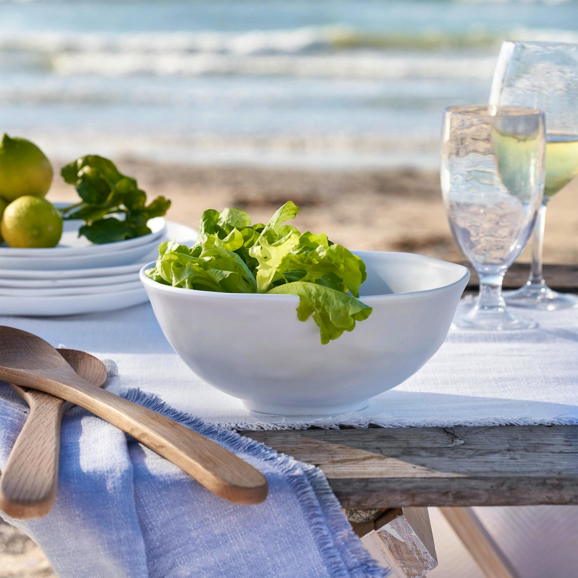 The White Company White Melamine Salad Bowl, £20