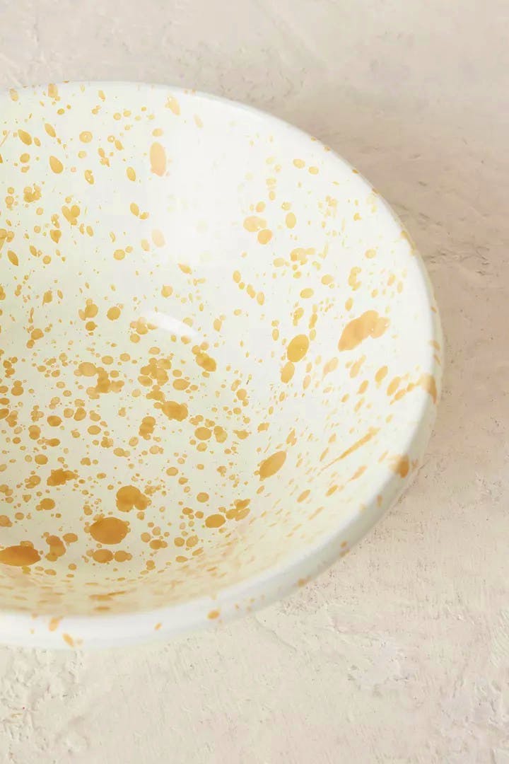 Anthropologie Hot Pottery Splatter Salad Bowl, £55