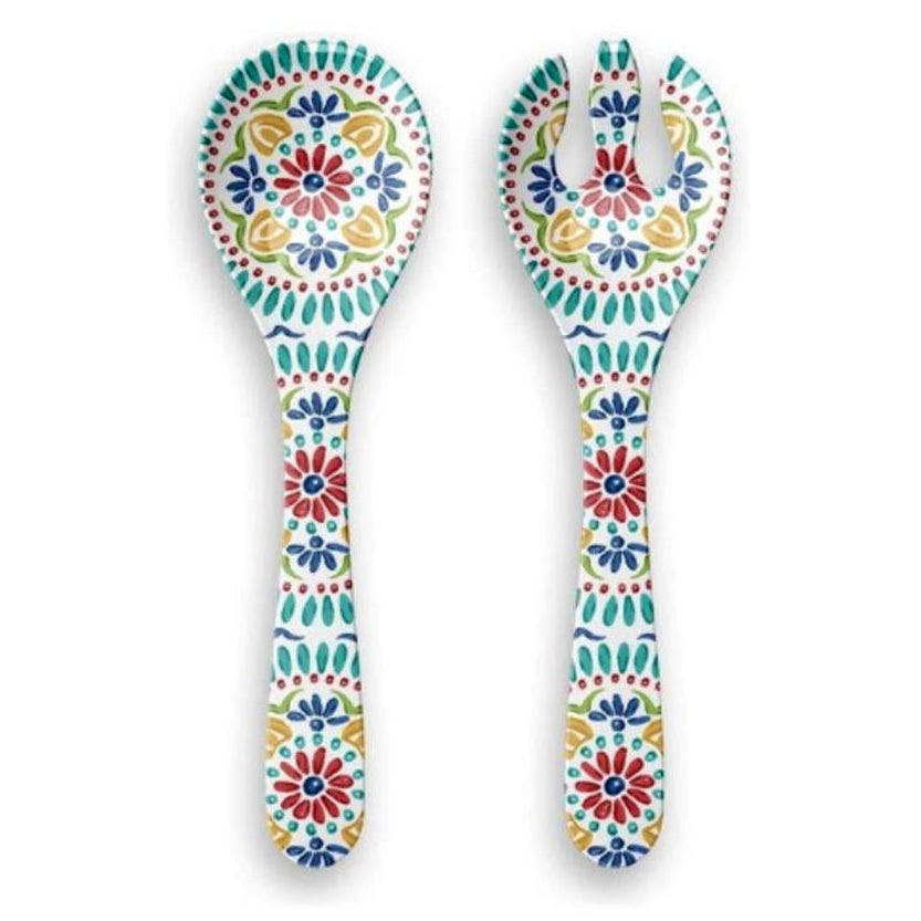Divertimenti Rio Medallion Melamine Salad Servers, £11.50