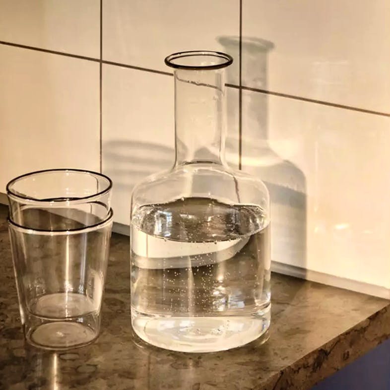 HAY Borosilicate Rim Carafe, £49