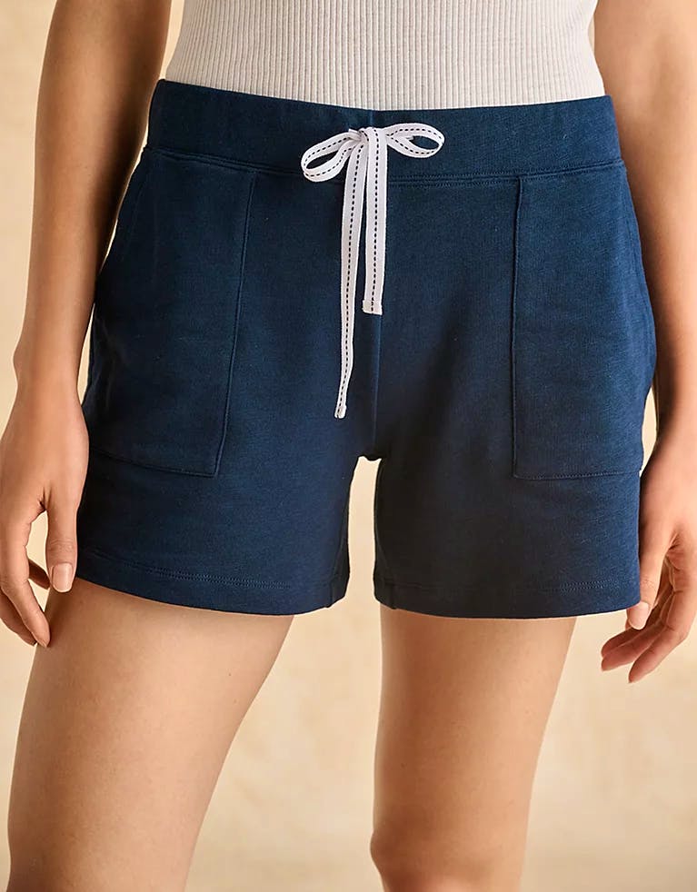 Organic Cotton Loopback Long Shorts NOW £31.50