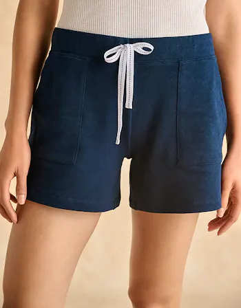 Organic Cotton Loopback Long Shorts