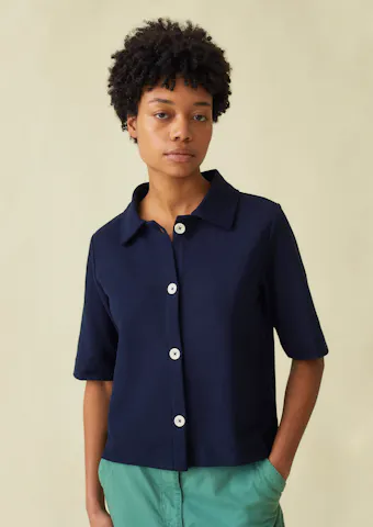 Organic Cotton Pique Shirt