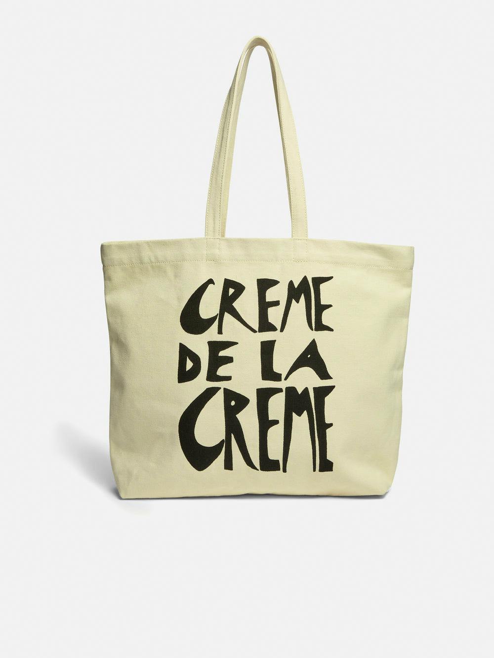 Crème De La Crème Canvas Tote NOW £20