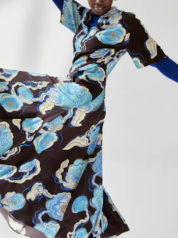 Sharan Ranshi Midi Dress