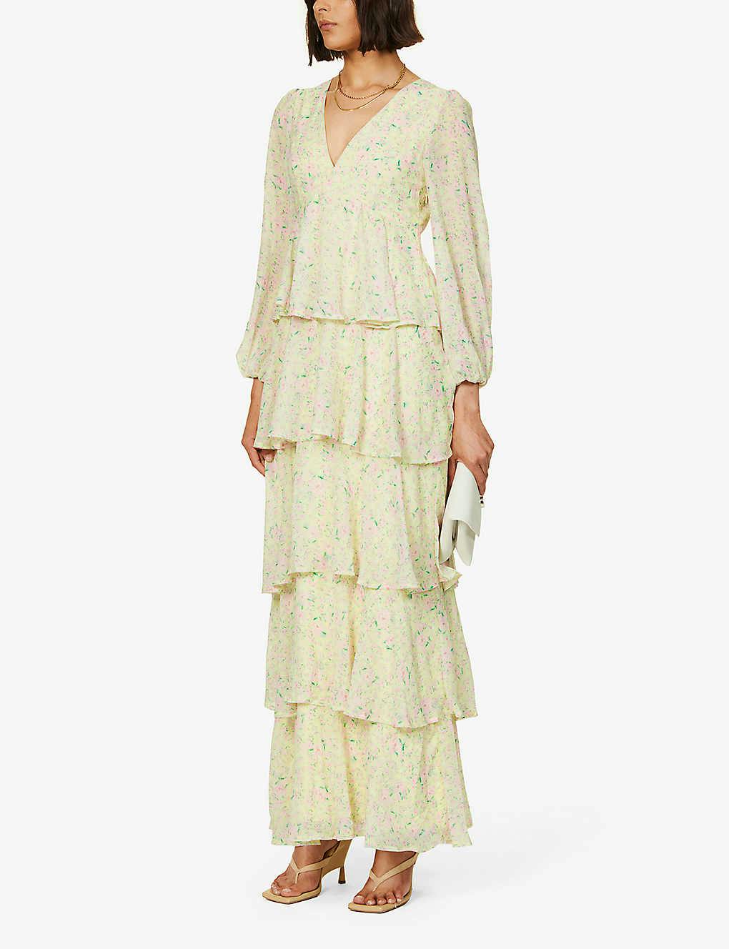 Pretty Lavish Ashton Floral Print Woven Maxi Dress NOW £40