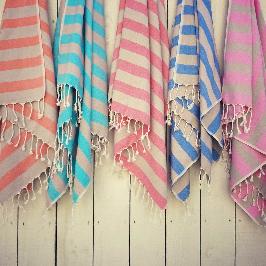 EbbFlow Cornwall Zennor Hammam Towel, £30