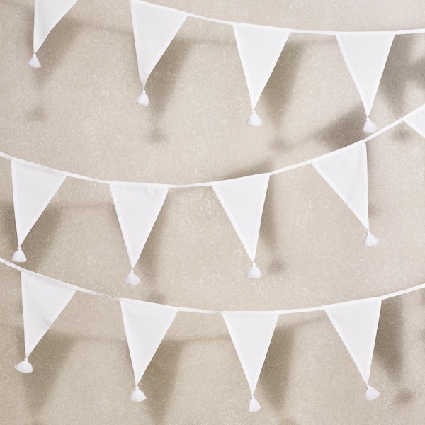 The White Company Tassel Bunting, NOW £18.20