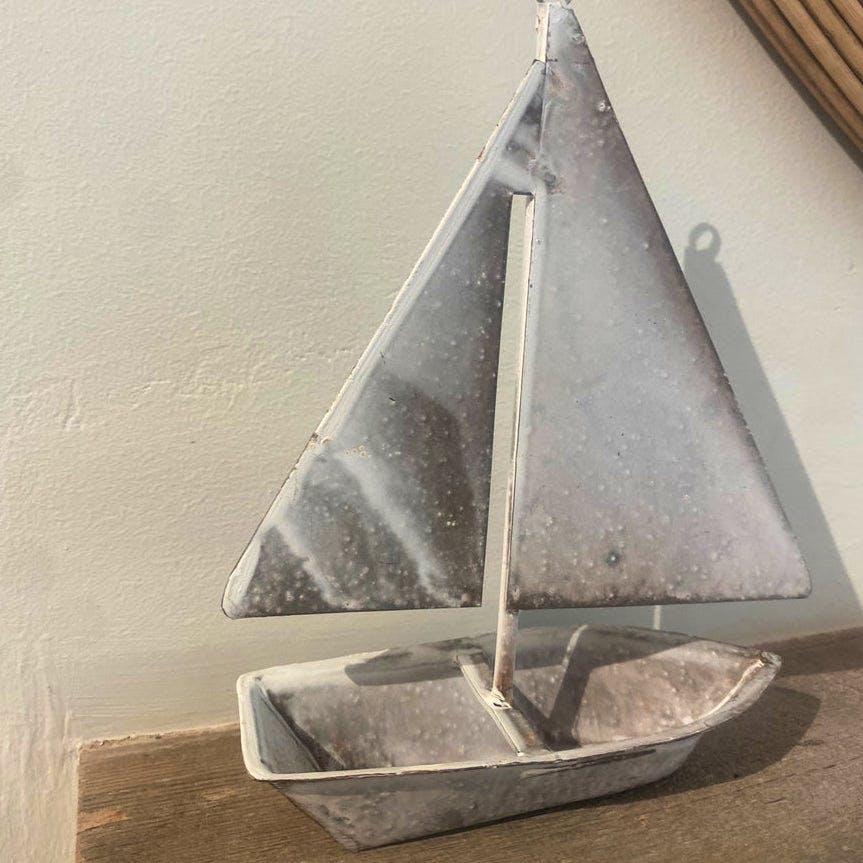 Osborn Interiors Iron Sail Boat, £10