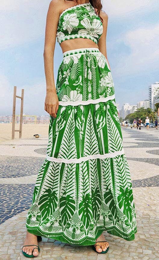 Farm Rio Macaw Maxi Skirt, £170