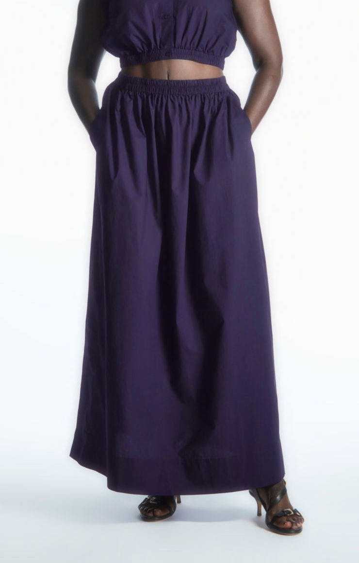 COS Voluminous Gathered Maxi Skirt, £79