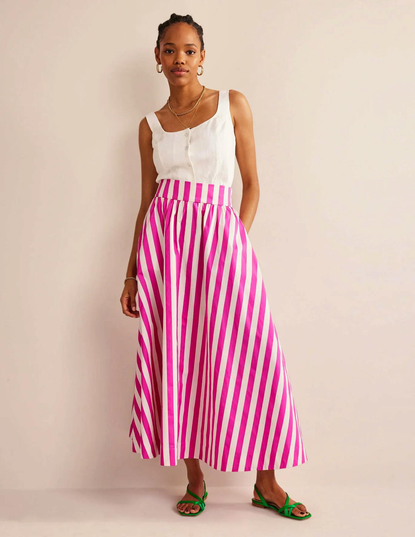 Boden Full Print Maxi Skirt, £112