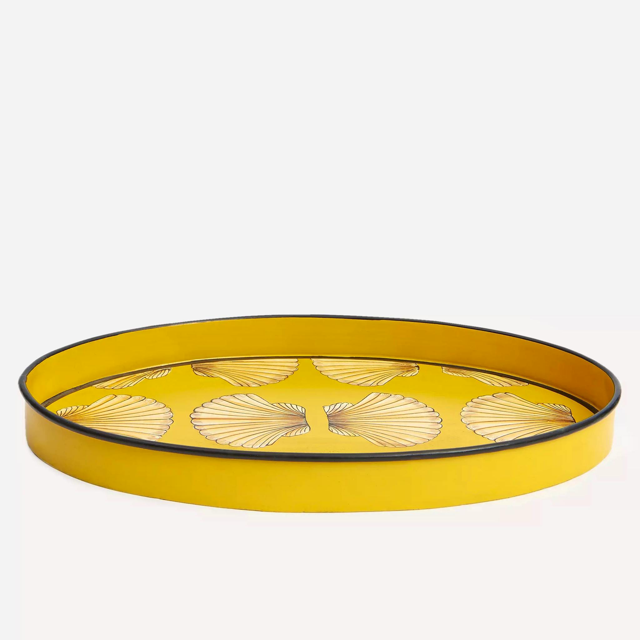 Les Ottomans Flora Hand Painted Iron Tray, £95