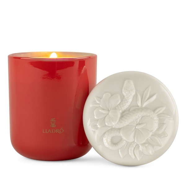 Lladro Snake Secret Orient Scented Candle, £50