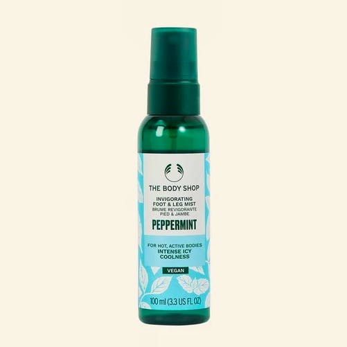 Body Shop Peppermint Invigorating Foot and Leg Mist, £8