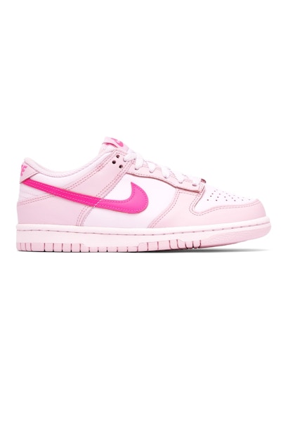 LACED Nike Dunk Low Triple Pink GS Trainers, £160
