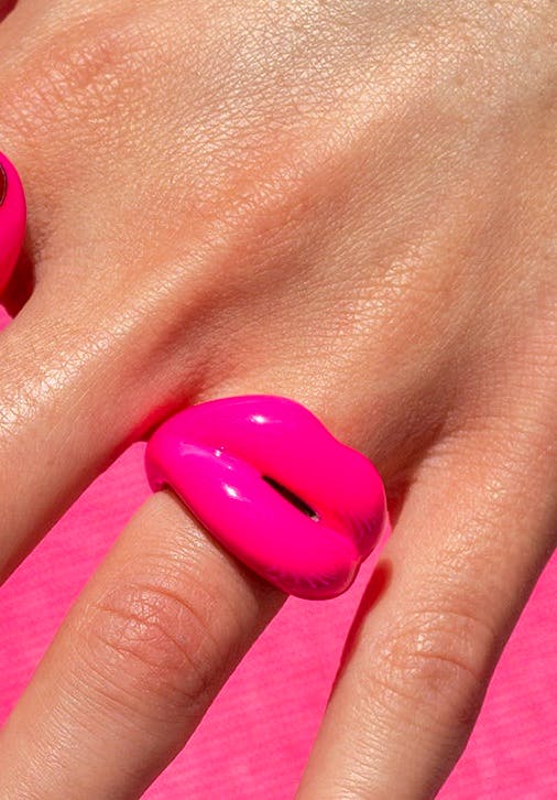 Solange Hotlips Ring, £215