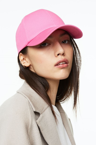 H&M Pink Cotton Cap, £7.99