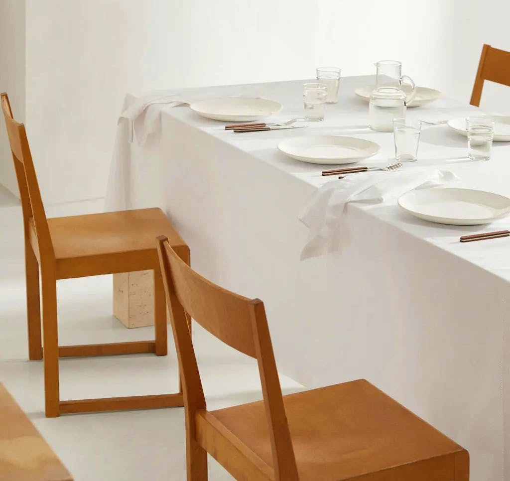 Mango Home Hemstitch Detail Tablecloth, £29.99