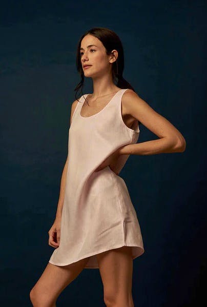 Piglet In Bed Blush Night Dress, NOW £39