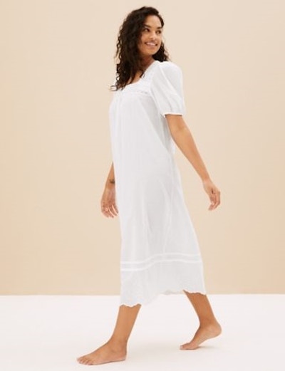 Marks & Spencer Pure Cotton Long Nightdress, £26