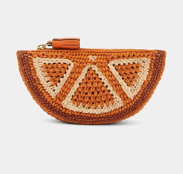 Anya Hindmarch Orange Pouch, NOW £127.50