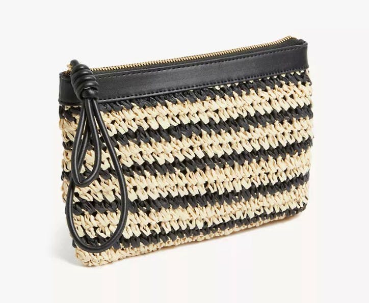 Marks & Spencer Raffia Clutch, £25