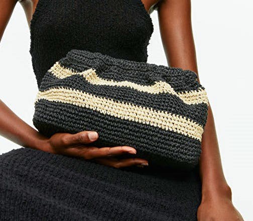 Arket Straw Clutch, £55