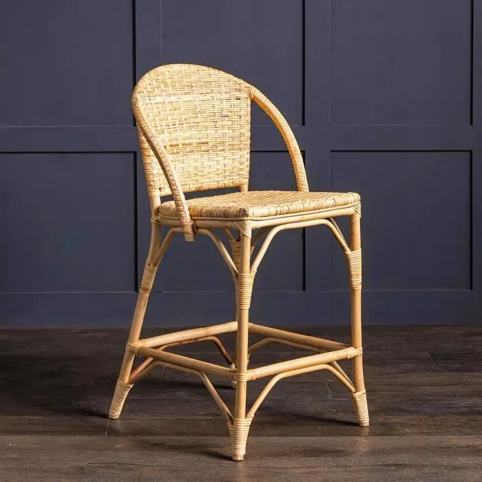 Where Saints Go French Rattan Bistro Bar Stool, £189