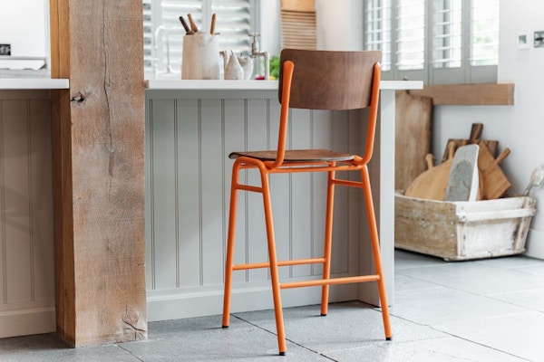 Pepper Mill Interiors Wooden and Metal Bar Stool, £85