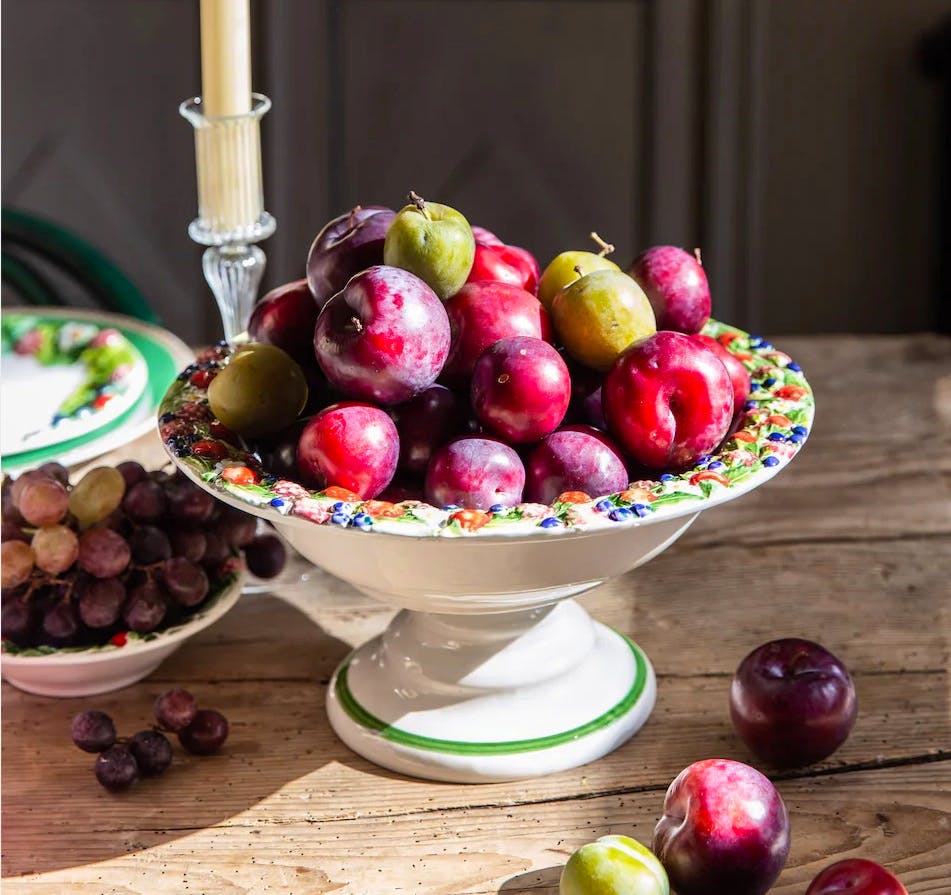 Skye McAlpine Tavola Frutti Di Bosco Footed Bowl, £70