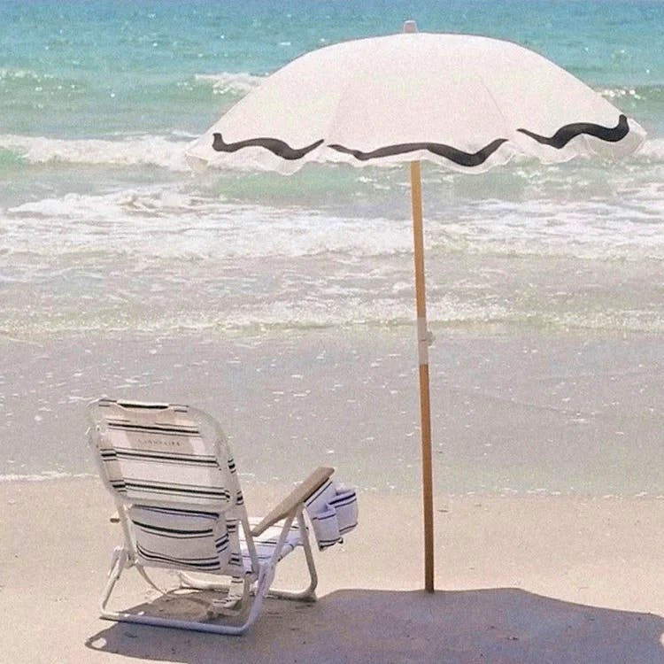 The Coastal Life Company Nautical Stripe Delux Beach Chair, £145